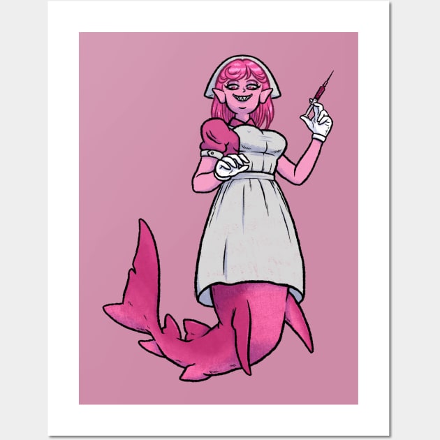 Nurse Shark Wall Art by JenniferSmith